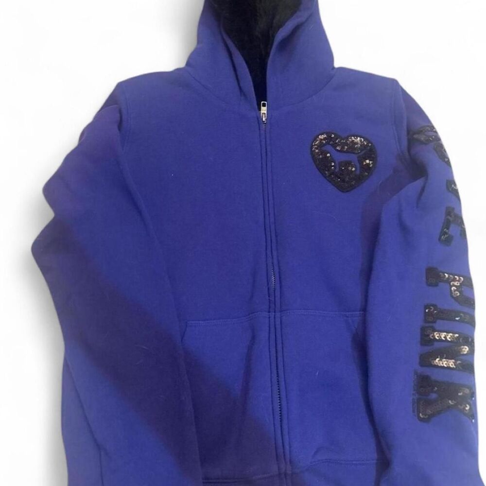 Victoria-s-secret Women's Blue and Purple Jacket